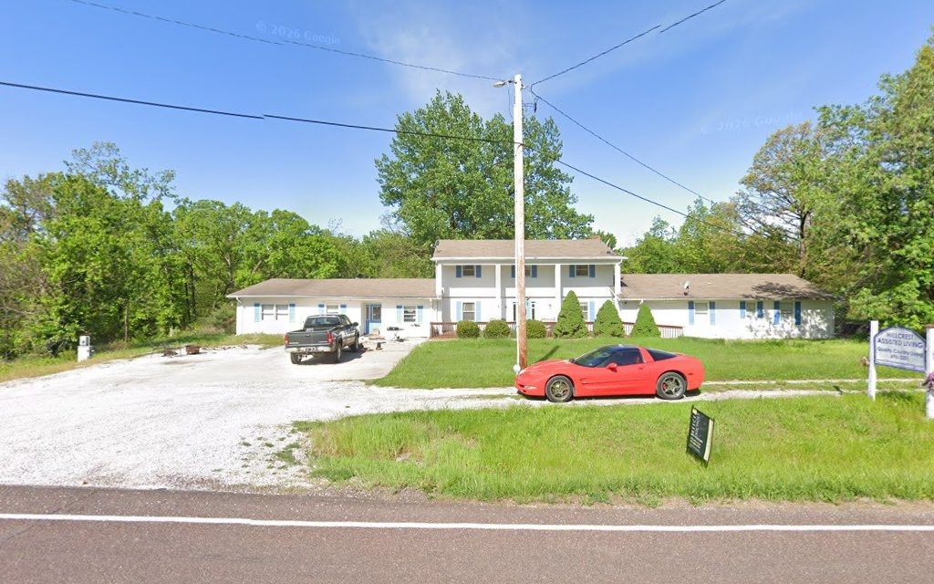 Street view of Hillcrest Assisted Living on N Brown Station Rd, Columbia MO